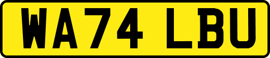 WA74LBU