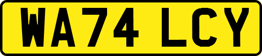 WA74LCY