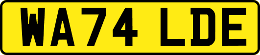 WA74LDE