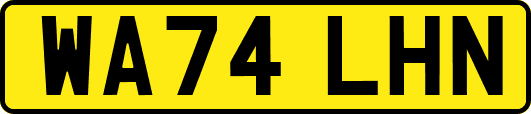 WA74LHN