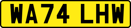 WA74LHW