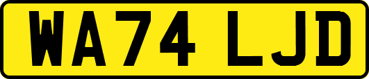 WA74LJD