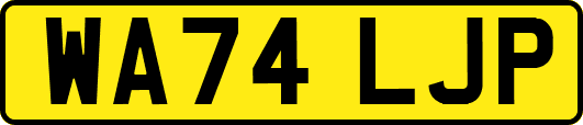 WA74LJP