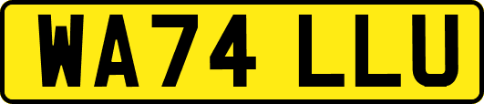 WA74LLU