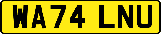 WA74LNU