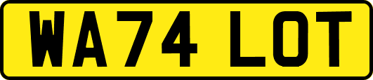 WA74LOT