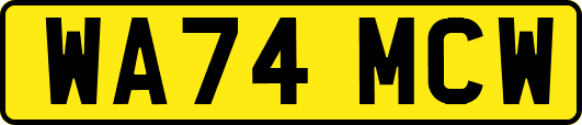 WA74MCW