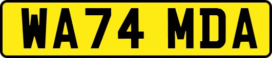 WA74MDA