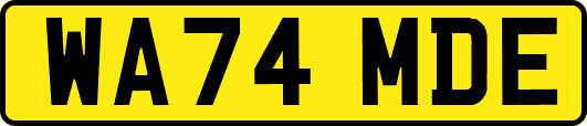 WA74MDE
