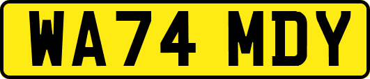 WA74MDY