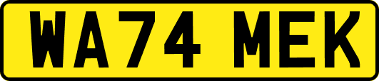 WA74MEK
