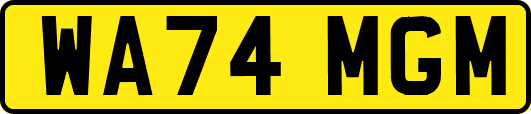 WA74MGM
