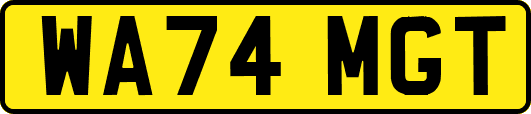 WA74MGT
