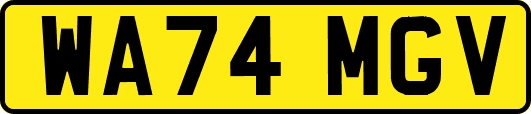 WA74MGV