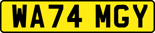 WA74MGY