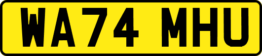 WA74MHU