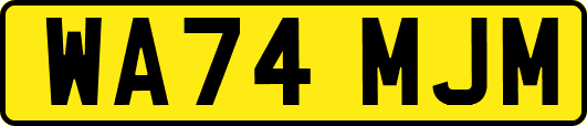 WA74MJM