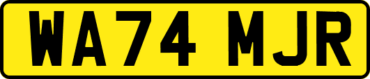 WA74MJR
