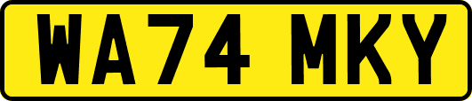WA74MKY