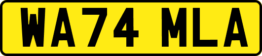 WA74MLA