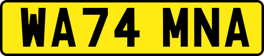 WA74MNA