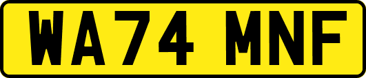 WA74MNF