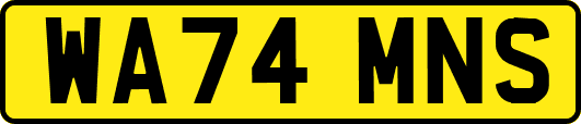 WA74MNS