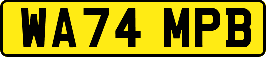 WA74MPB