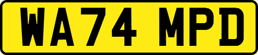 WA74MPD
