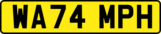 WA74MPH