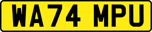 WA74MPU