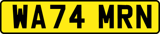 WA74MRN