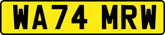 WA74MRW