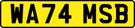 WA74MSB