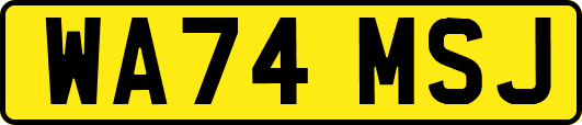 WA74MSJ