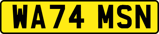 WA74MSN