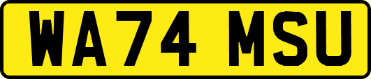 WA74MSU