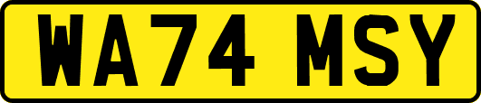WA74MSY