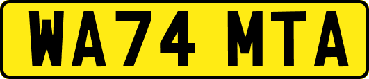 WA74MTA