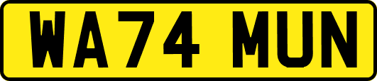 WA74MUN