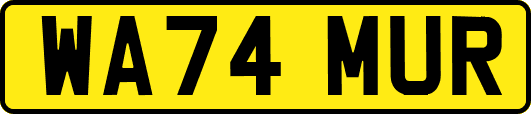 WA74MUR