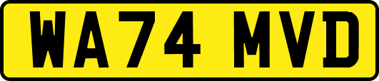 WA74MVD