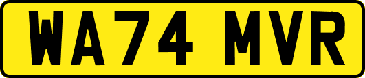 WA74MVR
