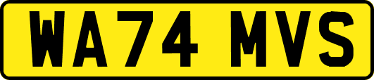 WA74MVS