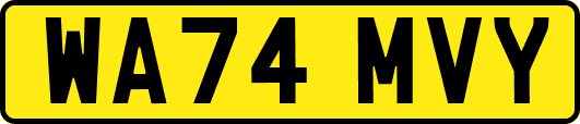 WA74MVY