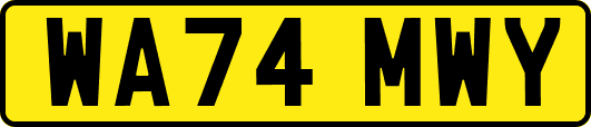 WA74MWY