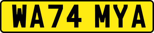 WA74MYA