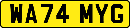 WA74MYG
