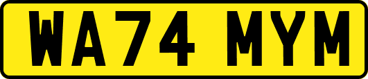 WA74MYM