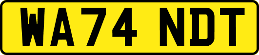 WA74NDT